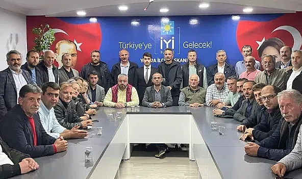 İYİ PARTİ YOMRA TEŞKİLATI İSTİFA ETTİ