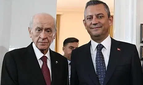 ÖZGÜR ÖZEL VE DEVLET BAHÇELİ BİRARAYA GELDİ