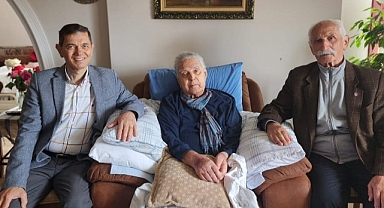 SALİH ERDEM'E ANLAMLI ZİYARET