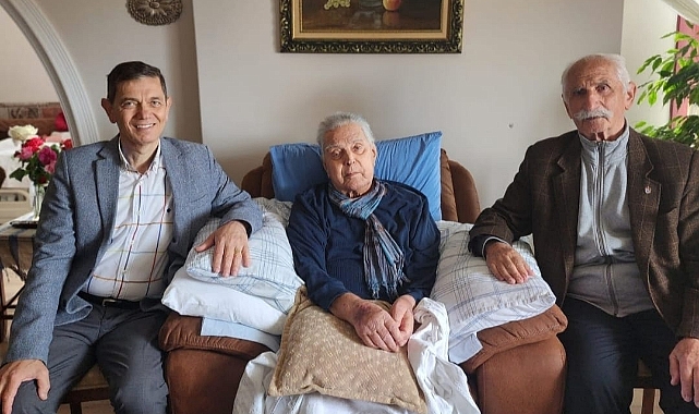 SALİH ERDEM'E ANLAMLI ZİYARET