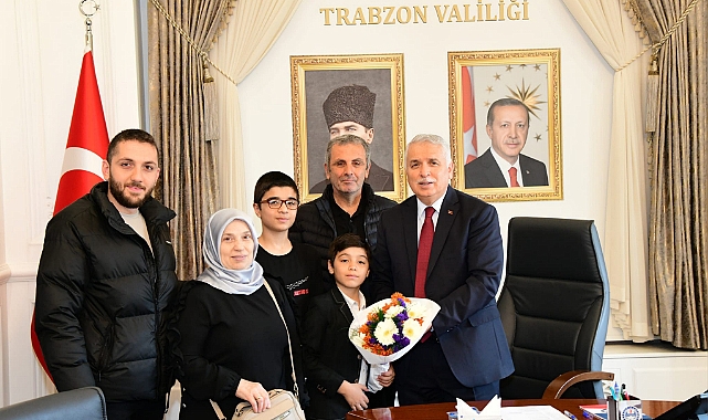 TRABZON VALİSİ AZİZ YILDIRIM VATANDAŞLARLA BULUŞTU!