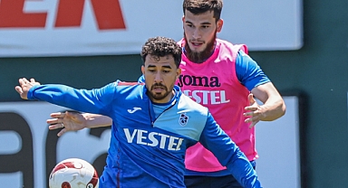 TRABZONSPOR BEŞİKTAŞ MAÇI HAZIRLIKLARINI SÜRDÜRÜYOR