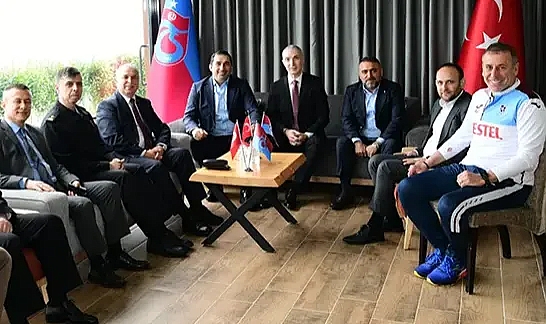 VALİ YILDIRIM'DAN TRABZONSPOR'A TAZİYE ZİYARETİ