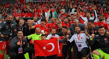 AMPUTE FUTBOL MİLLÎ TAKIMIMIZDAN FARKLI GALİBİYET