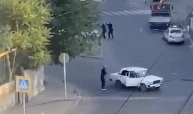 DAĞISTAN'DA İBADETHANELERE VE POLİS KARAKOLUNA SİLAHLI SALDIRI!