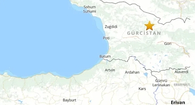 GÜRCİSTAN'DA 5 BÜYÜKLÜĞÜNDE DEPREM