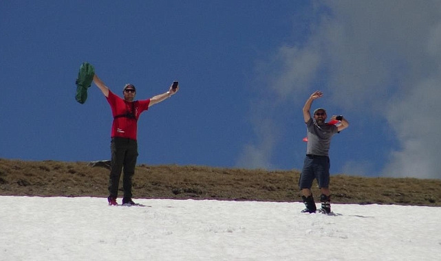 HAZİRAN ORTASINDA KAYAK KEYFİ!