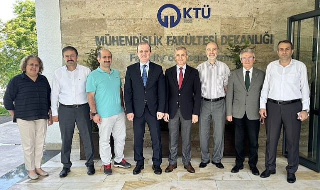 KTÜ MÜHENDİSLİK FAKÜLTESİ’NİN FAALİYETLERİ KONUŞULDU