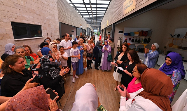 “MOR PAZAR, KADINLARIMIZIN EKONOMİSİNE KATKI SAĞLIYOR”