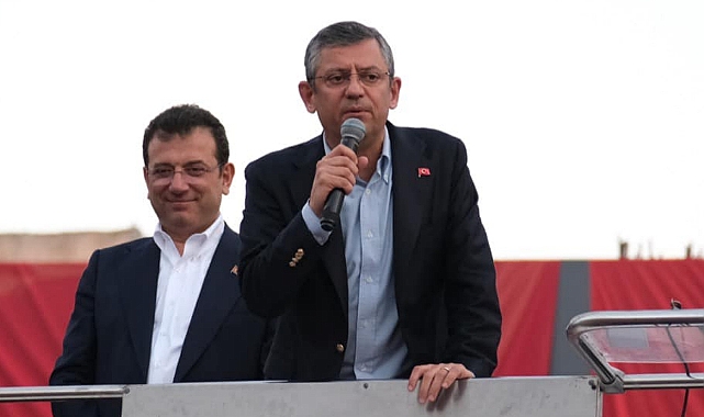 ÖZGÜR ÖZEL: CHP’NİN TÜRKİYE BELEDİYELER BİRLİĞİ ADAYI EKREM İMAMOĞLU
