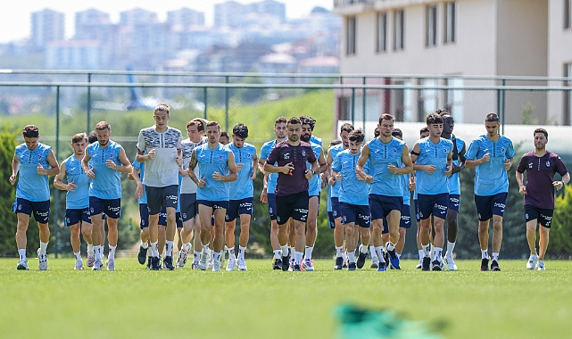 TRABZONSPOR İLK ETAP ÇALIŞMALARINI TAMAMLADI