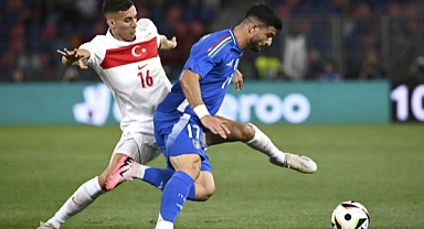 TÜRKİYE, İTALYA'YLA BERABERE KALDI: İTALYA 0-0 TÜRKİYE