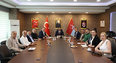 UKRAYNA BÜYÜKELÇİSİNDEN TRABZONSPOR'A ZİYARET