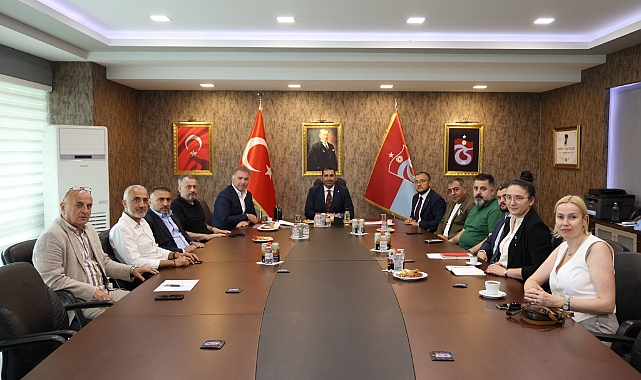 UKRAYNA BÜYÜKELÇİSİNDEN TRABZONSPOR'A ZİYARET