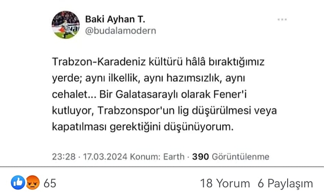 ZORLU AÇTI AĞZINI YUMDU GÖZÜNÜ: TRABZON'A HAKARET EDEN ŞAHSI ÇAĞIRDILAR BİZİ ÇAĞIRMADILAR!