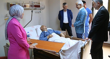 AK PARTİ TRABZON KADIN KOLLARI BAŞKANI AYFER'İN BABA ACISI