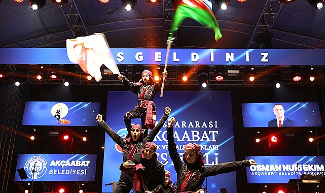 AKÇAABAT HALK OYUNLARI VE MÜZİK FESTİVALİ SONA ERDİ