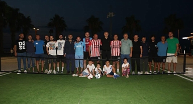 AKÇAABAT'TA AYAK TENİSİ TURNUVASI HEYECANI