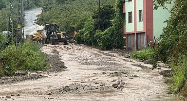 ARSİN'İ SEL VURDU!