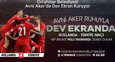 AVNİ AKER'DE MİLLİ HEYECAN