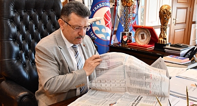 BAŞKAN GENÇ'TEN ÖZGÜR BASIN MESAJI