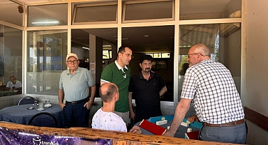 EKİM ESNAFLA BULUŞTU 