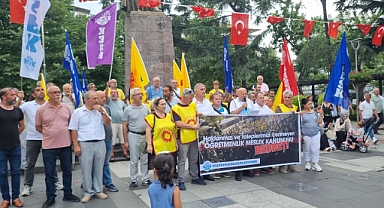 HAKLARIMIZIN GASP EDİLMESİNE SESSİZ KALMAYACAĞIZ