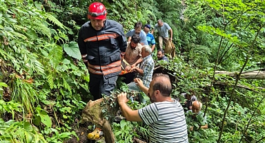 İTFAİYE EKİPLERİ 5 CAN KURTARDI