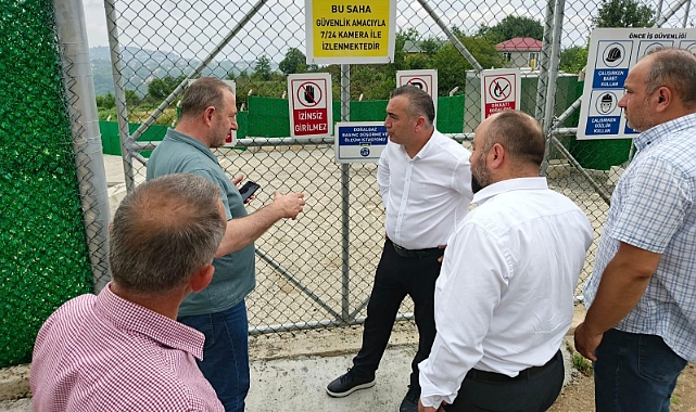 MİLLETVEKİLİ AYDIN BÜYÜKLİMAN'I ARŞINLADI