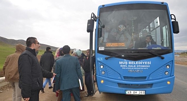 MUŞ BELEDİYESİNDEN OTOBÜSLERE ZAM