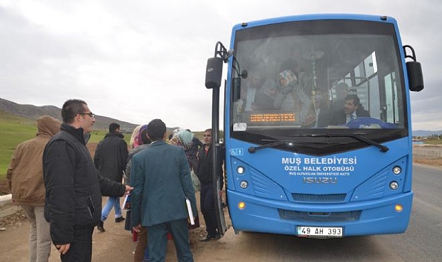 MUŞ BELEDİYESİNDEN OTOBÜSLERE ZAM