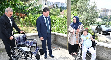 ORTAHİSAR BELEDİYESİ ENGELLİ VATANDAŞLARIN YANINDA