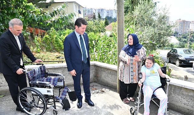 ORTAHİSAR BELEDİYESİ ENGELLİ VATANDAŞLARIN YANINDA