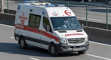 RİZE'DEN AMBULANSI ÇALDI TRABZON'DA YAKALANDI 