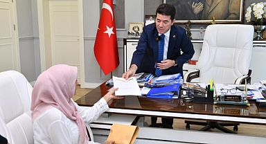 SMA HASTASI MUSTAFA'NIN AİLESİNDEN KAYA'YA TEŞEKKÜR ZİYARETİ