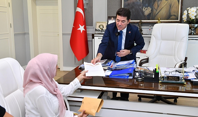 SMA HASTASI MUSTAFA'NIN AİLESİNDEN KAYA'YA TEŞEKKÜR ZİYARETİ