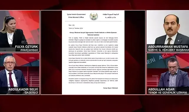 SURİYE GEÇİCİ HÜKÜMETİ BAŞBAKANI 'KAYSERİ OLAYLARI' HAKKINDA DEĞERLENDİRMELERDE BULUNDU