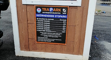 TRABZON'A BİR ÜCRETLİ OTOPARK DAHA!
