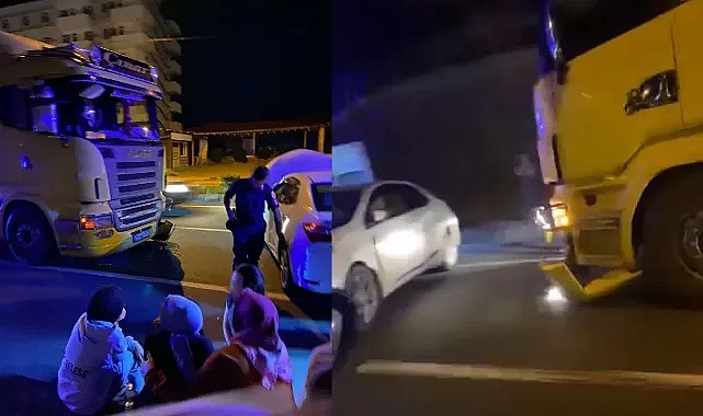 TRABZON ARSİN'DE  KAZA