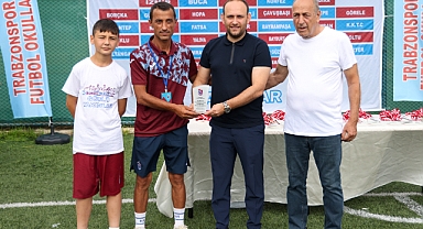 TRABZONSPOR FUTBOL OKULLARI YAZ KAMPI SONA ERDİ