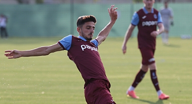 TRABZONSPOR İLK HAZIRLIK MAÇINDA GALİP 2-1