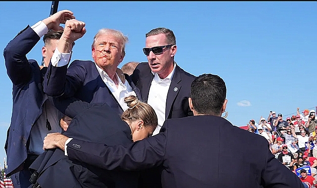 TRUMP KONGRESİNDE OLAYLAR ÇIKTI 1 ÖLÜ