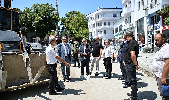 BAŞKAN GENÇ HİSARKENT'İ İNCELEDİ