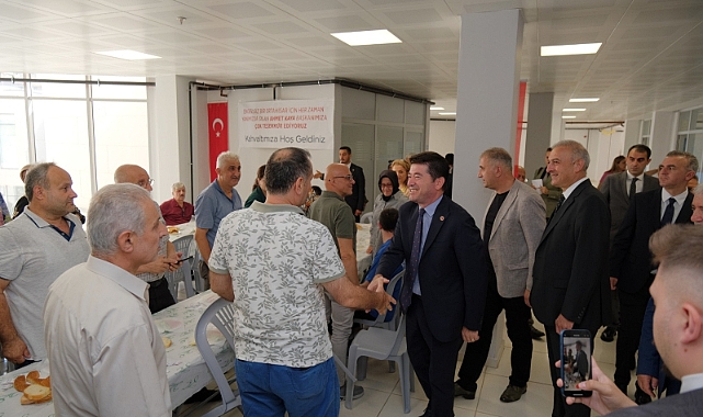 BAŞKAN KAYA: BİZLER MERHAMETLİ, AHLAKLI, VİCDANLI İNSANLARIZ