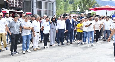 BAŞKAN KAYA TRABZON'UN İLK DRİFT PİSTİ İÇİN KOLLARI SIVADI 