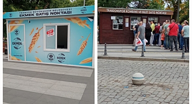 BÜYÜKŞEHİR'İN EKMEK BÜFESİNDE İN CİN TOP OYNUYOR!