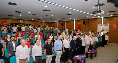 CHP ORTAHİSAR GENÇLİK KOLLARINDA NÖBET DEĞİŞİMİ 