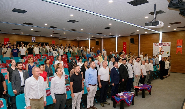 CHP ORTAHİSAR GENÇLİK KOLLARINDA NÖBET DEĞİŞİMİ