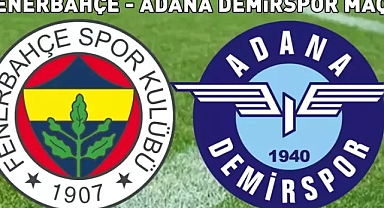 FENERBAHÇE, ADANA DEMİRSPOR'U TEK GOLLE GEÇTİ!