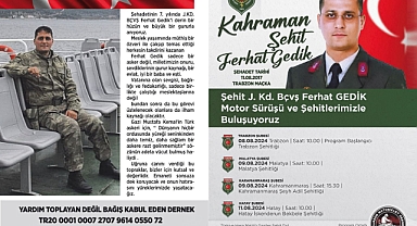 HATIRASI YÜREKLERDE YAŞAYACAK